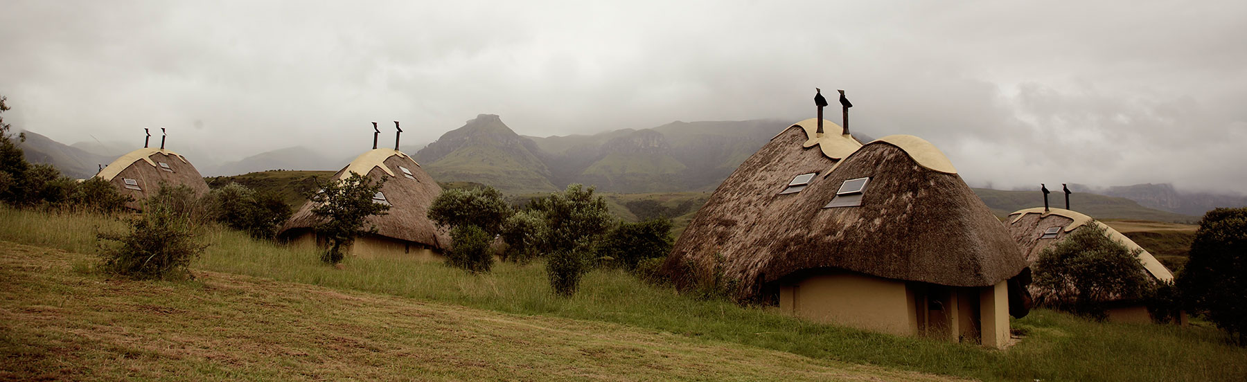 South Africa huts